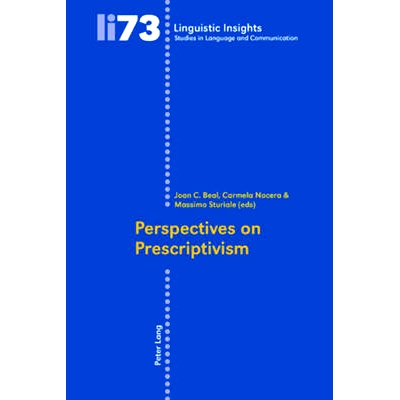 预订 Perspectives on Prescriptivism 规定主义透视: 9783039116324