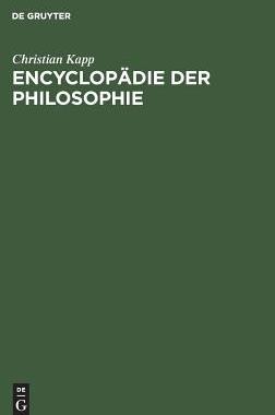 【预订】Encyclopädie der Philosophie 9783111194592
