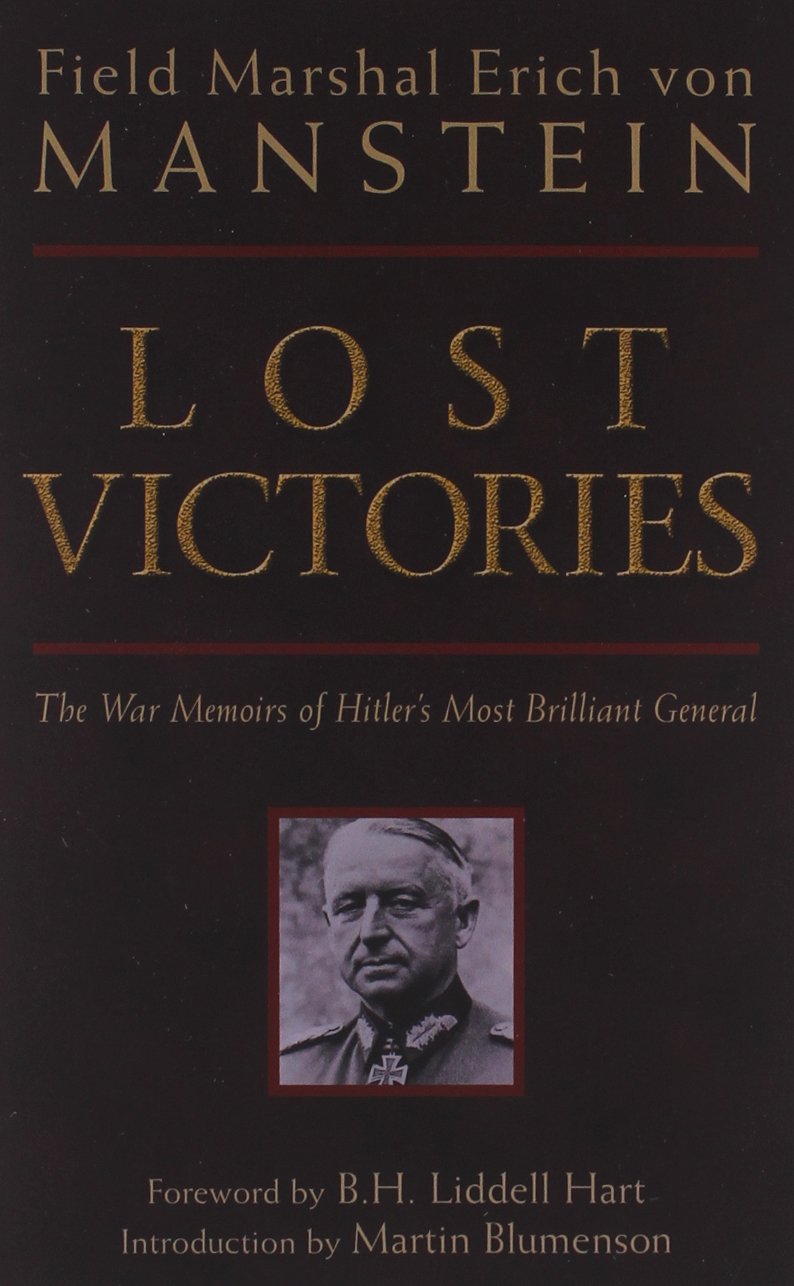 回忆录 erich manstein 二战德军三大文件 英文原版 lost victories