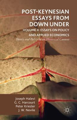 【预订】Post-Keynesian Essays from Down Under Volume II: Essays on Policy and Applied Economics