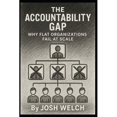 预订 The Accountability Gap: Why Flat Organizations Fail at Scale 9798278022398