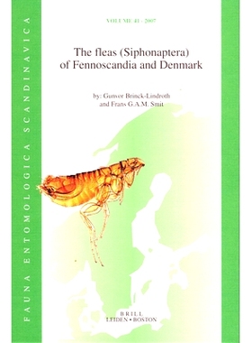 预订 The fleas (Siphonaptera) of Fennoscandia and Denmark 芬诺斯坎底亚和丹麦的跳蚤（蚤目）: 9789004151512