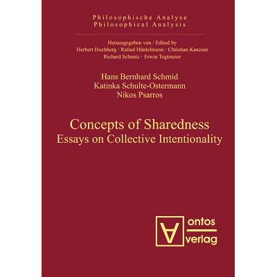 预订 Concepts of Sharedness: Essays on Collective Intentionality: 9783110326734
