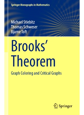 预订 Brooks’ Theorem: Graph Coloring and Critical Graphs 布鲁克斯定理：图形着色与关键图形: 9783031500671
