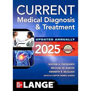 Diagnosis and 医学诊断与治疗 CURRENT 9781266266232 2025年 Medical 2025 预订 Treatment