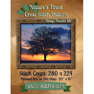Cross Stitch Nature’s 9781502590824 Number Finest Design 预订 Pattern