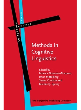 预订 Methods in Cognitive Linguistics: 9789027223722