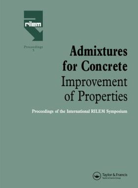 【预订】Admixtures for Concrete - Improvement of Properties