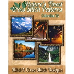 Cross Stitch Nature’s 9781502899330 No. Finest Collection 预订 Pattern