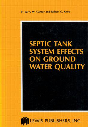 【预订】Septic Tank System Effects on Ground Water Quality