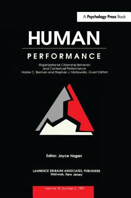 【预订】Organizational Citizenship Behavior and Contextual Performance 9781138180598