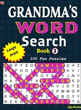 预订 GRANDMA’S WORD Search Book 3: 9781986477697