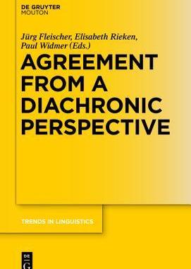 [预订]Agreement from a Diachronic Perspective 9783110373349