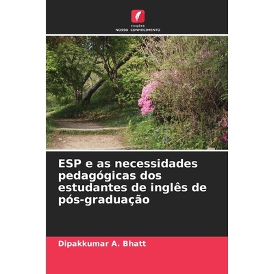 预订 ESP e as necessidades pedagógicas dos estudantes de inglês de pós-graduação: 9786209089305