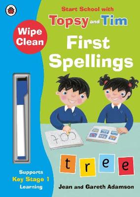 【预订】Wipe-Clean First Spellings: Start School with Topsy and Tim