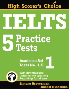 【预订】IELTS 5 Practice Tests, Academic Set 1: Tests *-5 9780987300928