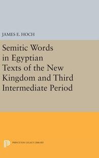 预订 Words Third Period and Egyptian Semitic New the Texts Intermediate Kingdom