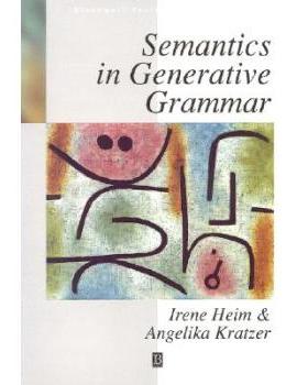 Semantics In Generative Grammar