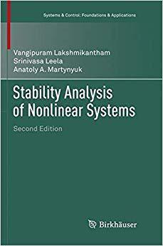 【预售】Stability Analysis of Nonlinear Syst...