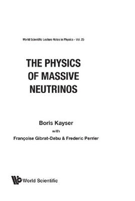 【预订】The Physics of Massive Neutrinos