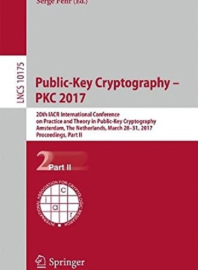 【预订】Public-Key Cryptography - Pkc 2017