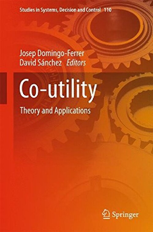 【预订】Co-Utility: Theory and Applications...