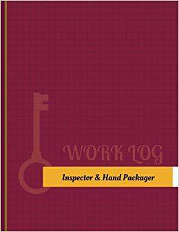 【预售】Inspector & Hand Packager Work Log: ...
