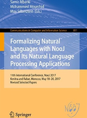【预订】Formalizing Natural Languages with N...