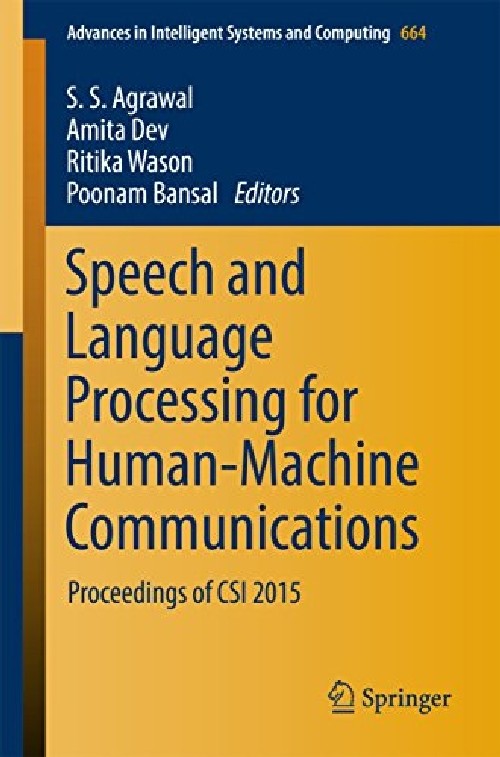 【预订】Speech and Language Processing for H...
