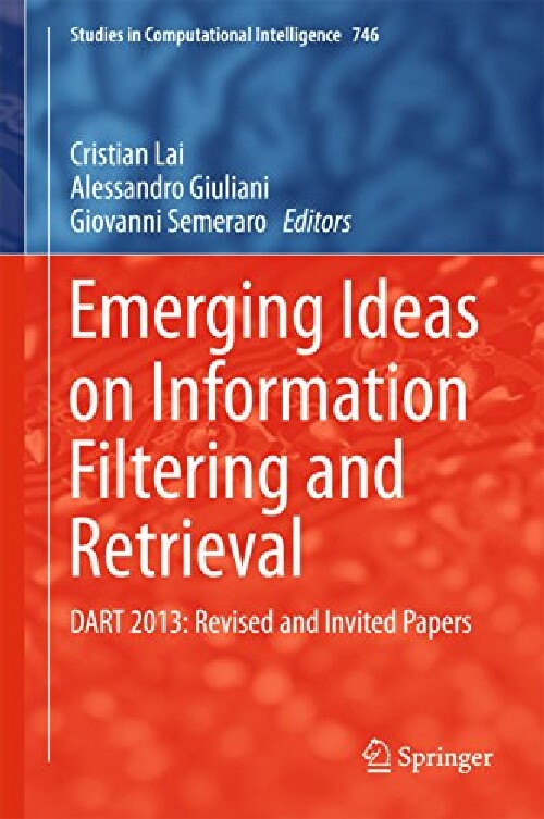 【预订】Emerging Ideas on Information Filter...