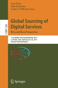 【预订】Global Sourcing of Digital Services:...