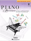 菲伯尔钢琴基础教程 Sightreading 英文原版 Adventures 3B级视奏 Piano Level Book