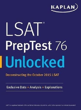 【预订】LSAT Preptest 76 Unlocked: Exclusive...