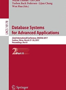 【预订】Database Systems for Advanced Applic...