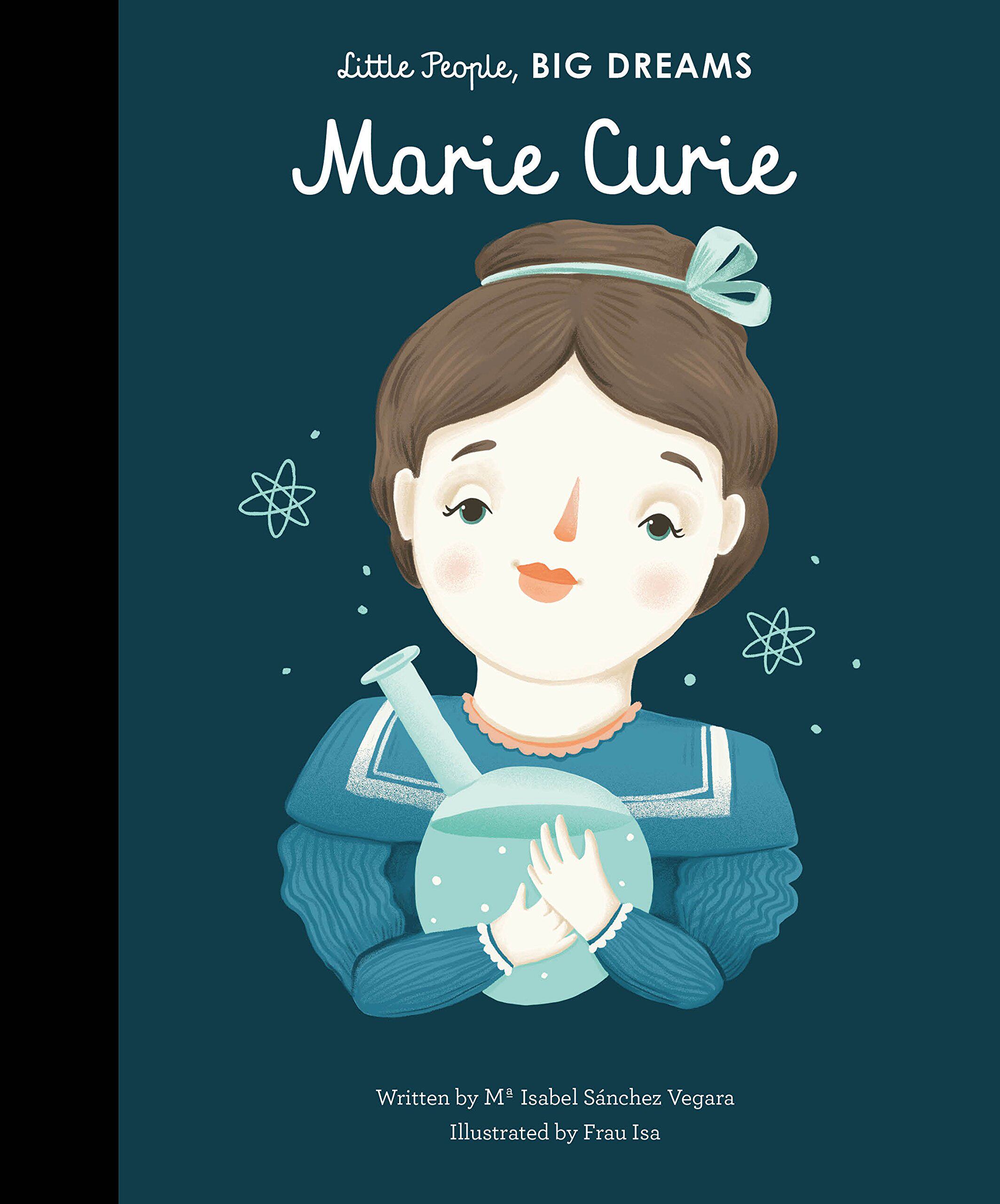 小女孩,大梦想:居里夫人 marie curie 英文原版 精装绘本 名人传记