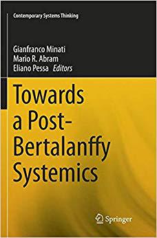 【预售】Towards a Post-Bertalanffy Systemics...