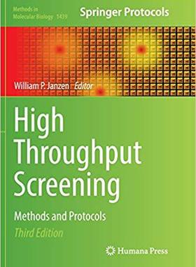【预售】High Throughput Screening: Methods a...