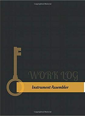 【预售】Instrument Assembler Work Log: Work ...