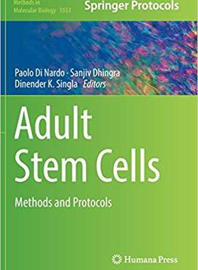 【预售】Adult Stem Cells: Methods and Protoc...