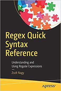 【预售】Regex Quick Syntax Reference