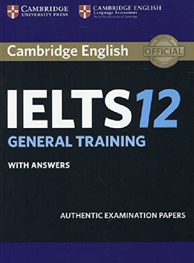 预订 微瑕清仓Cambridge Ielts 12 General Training ...