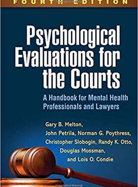 【预售】Psychological Evaluations for the Co...