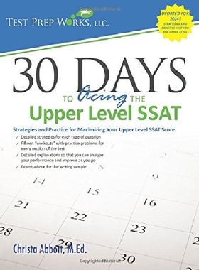 【预订】30 Days to Acing the Upper Level SSA...