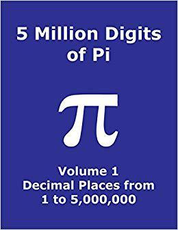 【预售】5 Million Digits of Pi - Volume 1 - ...