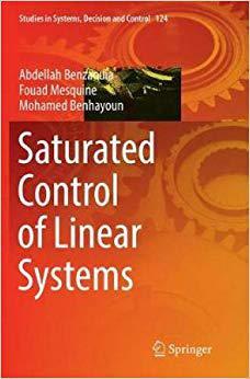 【预售】Saturated Control of Linear Systems...