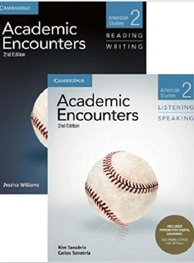 【预订】Academic Encounters Level 2 2-Book S...
