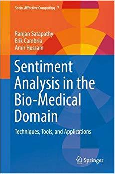 【预售】Sentiment Analysis in the Bio-Medica...