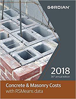 【预售】Concrete & Masonry Cost with RSMeans...