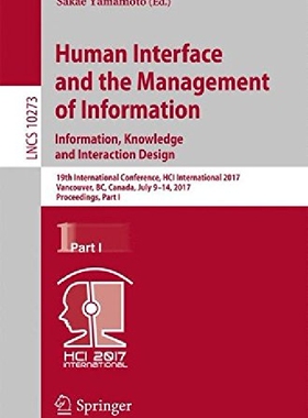 【预订】Human Interface and the Management o...