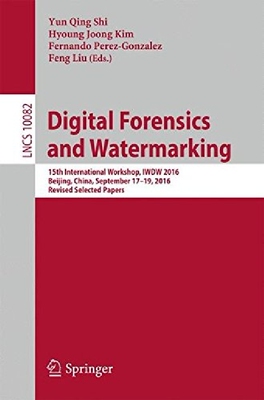 【预订】Digital Forensics and Watermarking